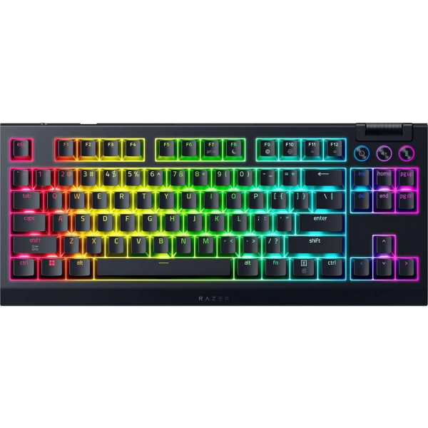 Клавіатура RAZER BlackWidow V4 Low-Profile, TKL, Yellow switch (RZ03-05450100-R3M1)