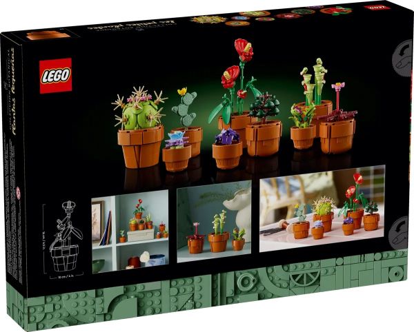 Блоковий конструктор LEGO Крихітні Рослини (10329)