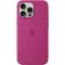 Чехол iPhone 16 Pro Max Silicone Case with MagSafe/fuchsia/