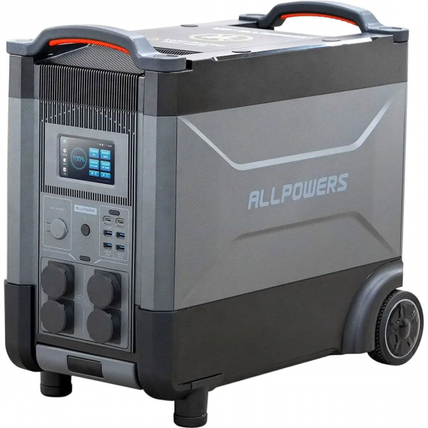 Зарядная станция Allpowers R4000 3600Wh 4000W Portable Power Station LiFePO4 (AP-SS-011-BLA-EU)