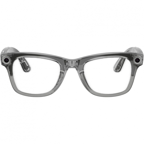 Смарт-очки Ray-Ban Meta Wayfarer Gen2 Large Shiny Tr. Grey Fr./Cl. S.Tr.L.(RW4012 6840MF 53-22)