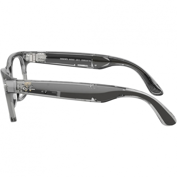 Смарт-очки Ray-Ban Meta Wayfarer Gen2 Large Shiny Tr. Grey Fr./Cl. S.Tr.L.(RW4012 6840MF 53-22)