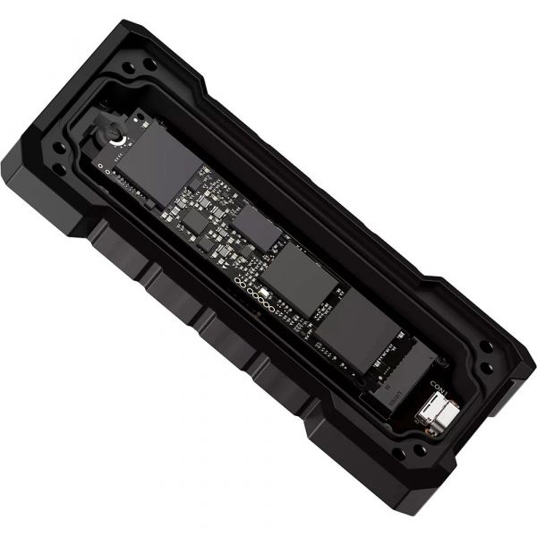 Карман внешний ASUS SSD TUF GAMING A2/BLK/G/AS PCIe NVMe M.2 USB-C (90DD02X0-M090)
