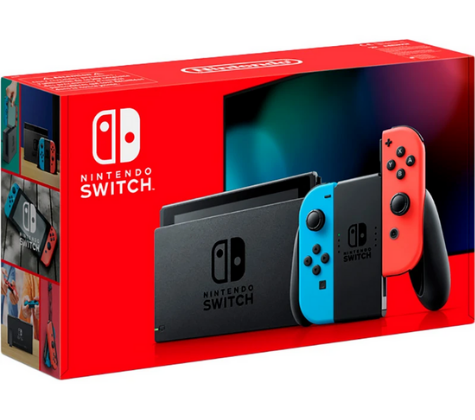 Портативна ігрова приставка Nintendo Switch Blue/Red (HEG-S-KABAA)