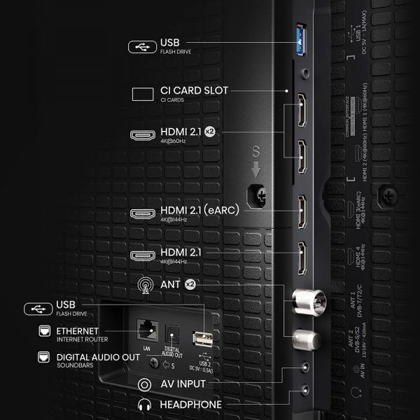 Телевізор Hisense 100E7Q PRO