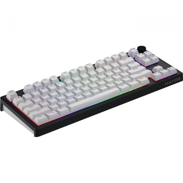 Клавіатура HATOR Skyfall 80 wireless (HTK3180UA) black-white