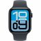 Apple Watch SE 3 GPS 44mm Midnight Aluminium Case with Midnight Sport Band S/M MEHN4