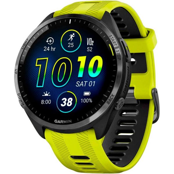 Смарт-годинник Garmin Forerunner 965 Carbon Gray Titanium Bezel (010-02809-02/12)