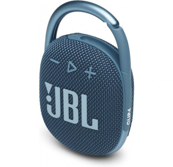 Портативна акустика JBL Clip 4 Blue (JBLCLIP4BLU)