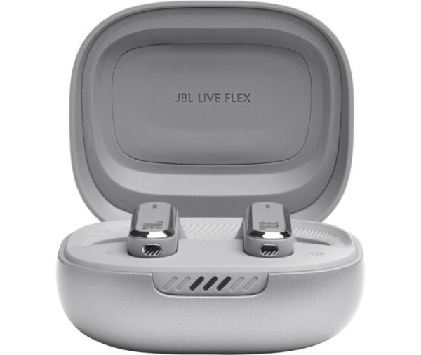 Навушники TWS JBL Live Flex Silver (JBLLIVEFLEXSVR)