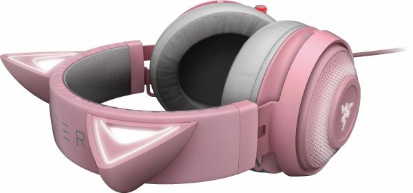 Комп'ютерна гарнітура Razer Kraken Kitty Edition Quartz (RZ04-02980200-R3M1)