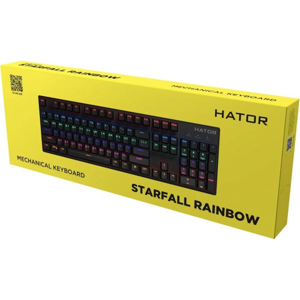Клавіатура Hator Starfall Rainbow Origin Blue (HTK-609-BGB)