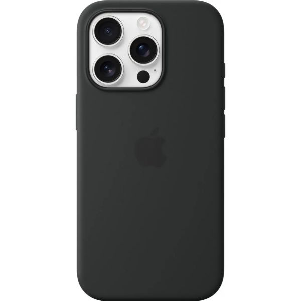 Чехол iPhone 16 Pro Silicone Case with MagSafe /black/