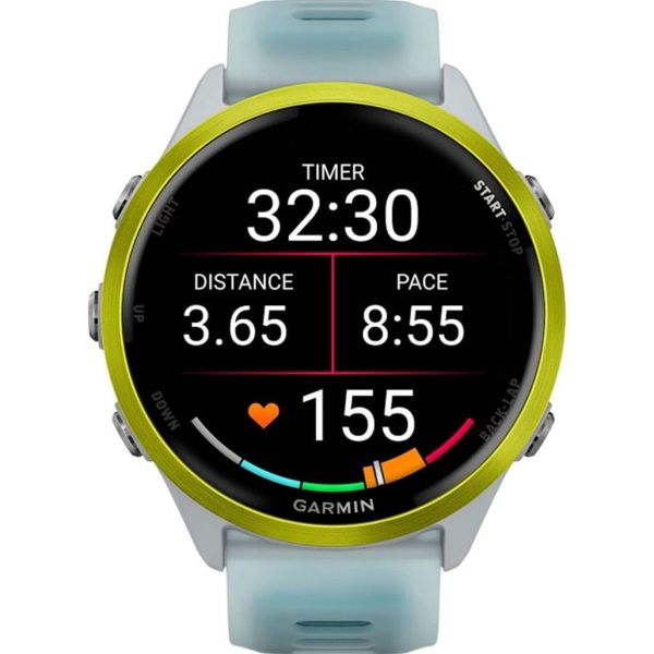 Смарт-годинник Garmin Forerunner 570 47mm Amp Yellow Aluminum (010-02971-01)