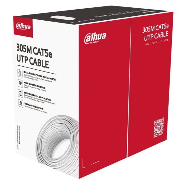 Кабель вита пара Cat.5e U/UTP 4 х 2 х 24 AWG ( бухта 305м)