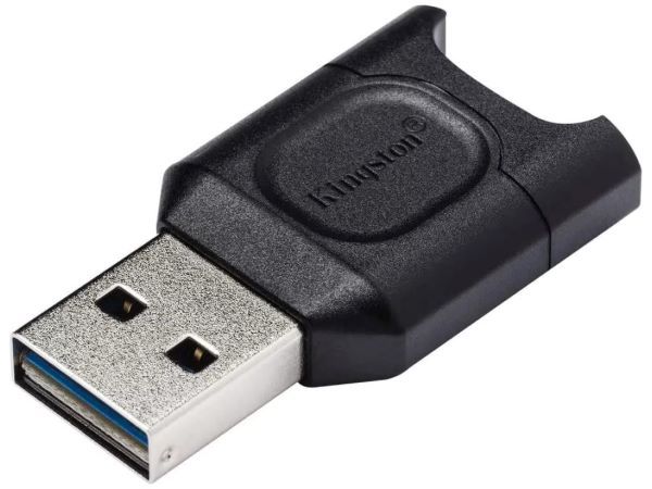 Кардрідер Kingston USB 3.2 Type-A > SD UHS-II Чорний