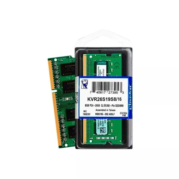 Модуль пам`яті SO-DIMM 16GB/2666 DDR4 Kingston (KVR26S19S8/16)