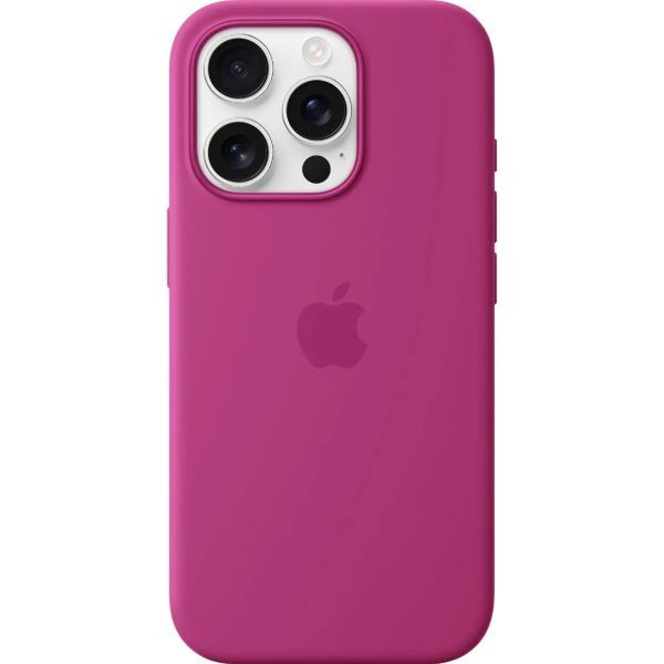 Чехол iPhone 16 Pro Silicone Case with MagSafe /fuchsia/