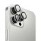 Линза на камеру +NEU Chatel Metal Frame Lens Protector Glass for iPhone 17 Pro/17 Pro Max Silver
