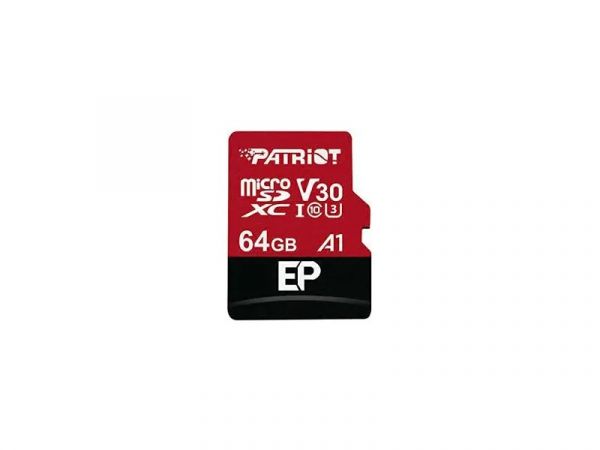 Карта пам'яті micro SDXC 64GB Patriot UHS-I U3 EP (PEF64GEP31MCX)