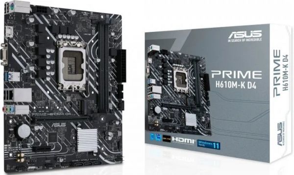 Материнська плата Asus Prime H610M-K D4