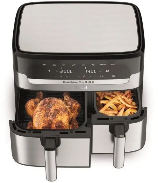 Мультипіч Tefal Dual Easy Fry & Grill Air Fryer EY905D10