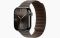 Apple Watch Series 10 LTE 42mm Slate Titanium Case w. Dark Taupe Magnetic Link - S/M (MX0M3+MXWM3)