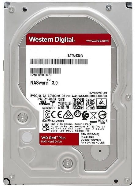 Накопичувач HDD SATA 2.0TB WD Red Pro NAS 7200rpm 64MB (WD2002FFSX)