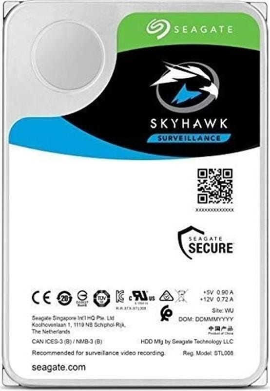 Накопичувач HDD SATA 3.0TB Seagate SkyHawk Surveillance 5900rpm 256MB (ST3000VX015)