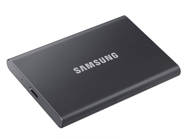 SSD накопичувач Samsung T7 1 TB Titan Gray (MU-PC1T0T/WW)