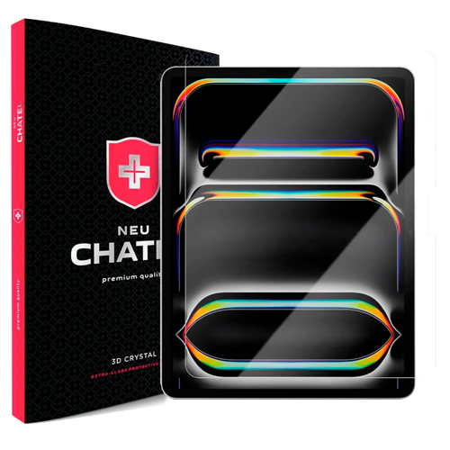 Скло +NEU Chatel Screen Protective HD Glass 0.26mm for iPad Pro 13" (2024) Front