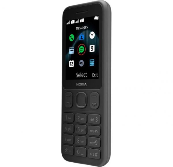 Мобільний телефон Nokia 125 DS Black (16GMNB01A17)
