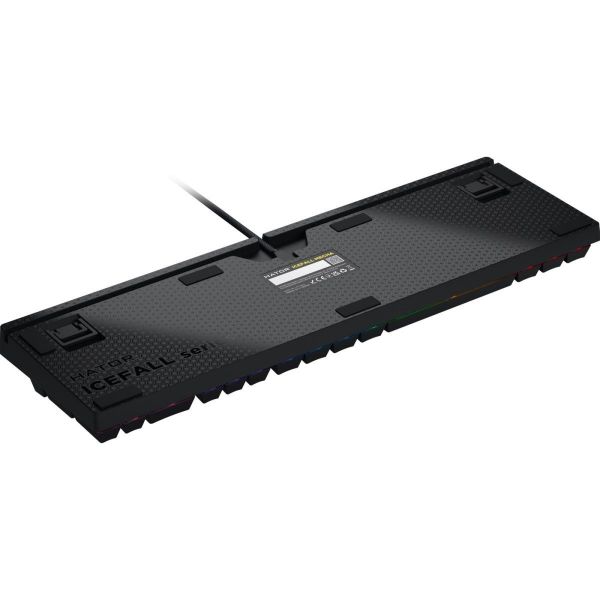 Клавіатура HATOR Icefall Mecha Rainbow (HTK104UA) black