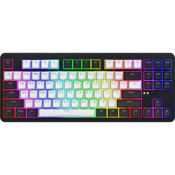 Клавіатура HATOR Rockfall 3 Mecha TKL wireless orange (HTK850UA) black