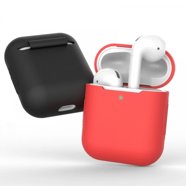 Чохол AirPods 2 Case (з мікрофіброю та карабіном), Midnight Blue