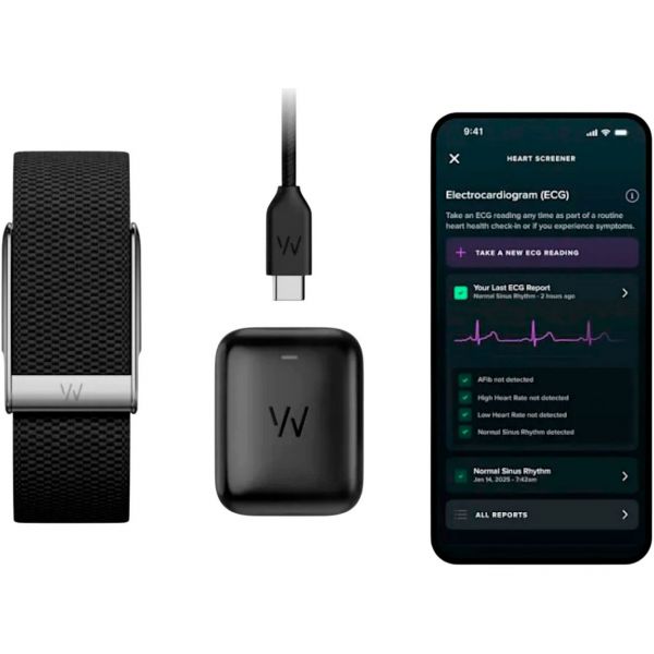 Фітнес-браслет WHOOP MG Life Obsidian/Titanium - 12-Month Membership (973-002-000)