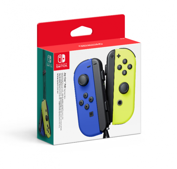 Геймпад Nintendo Switch Joy-Con Controller Pair Blue/Neon Yellowe