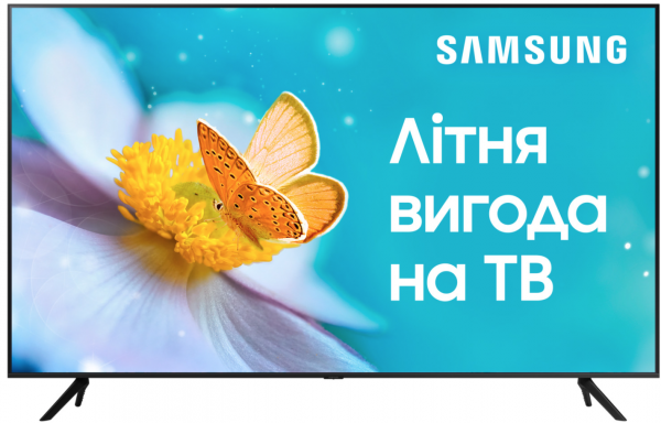 Телевізор 55" Samsung LED 4K UHD 50Hz Smart Tizen Black (UE55CU7100UXUA)