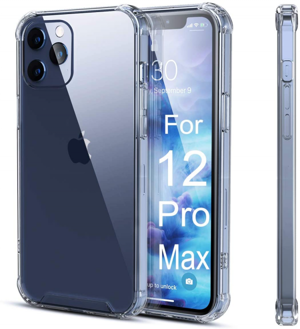 Чохол Shookproof Transparent iPhone 12 Pro Max