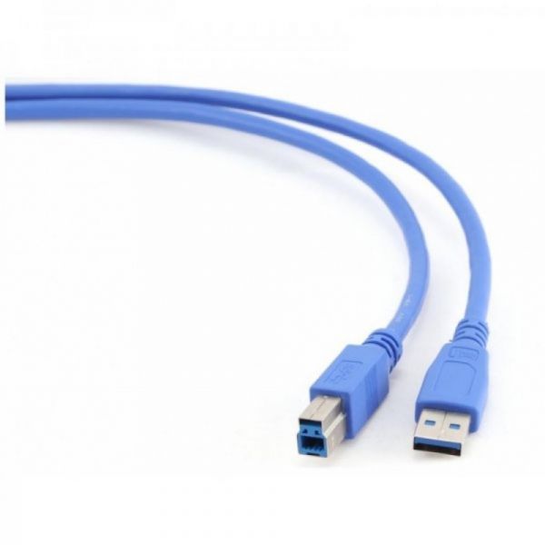 Кабель Gembird USB 3.0 AM/BM 1.8 м blue