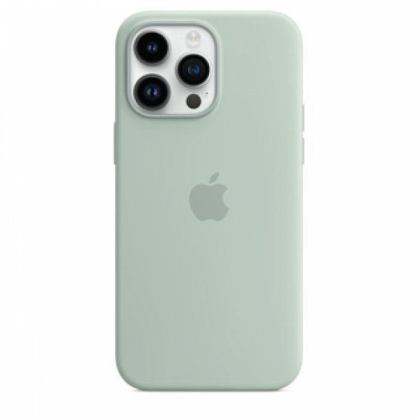Чохол Apple Silicone Case with MagSafe iPhone 14 Pro (1:1 original) Succulent