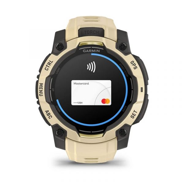 Смарт-годинник Garmin Instinct 3 45mm AMOLED Citrine with Citrine Band (010-02936-02)