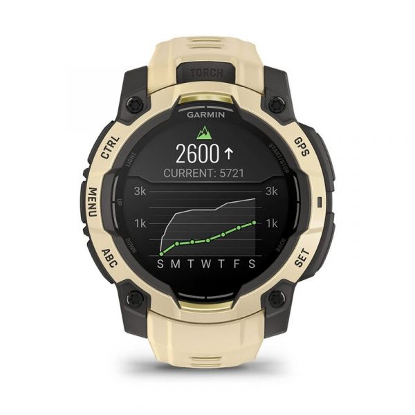 Смарт-годинник Garmin Instinct 3 45mm AMOLED Citrine with Citrine Band (010-02936-02)