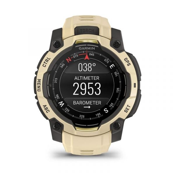 Смарт-годинник Garmin Instinct 3 45mm AMOLED Citrine with Citrine Band (010-02936-02)