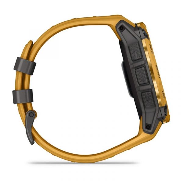 Смарт-годинник Garmin Instinct 3 50mm Solar Sunburst with Sunburst/Gray Band (010-02935-02/42)