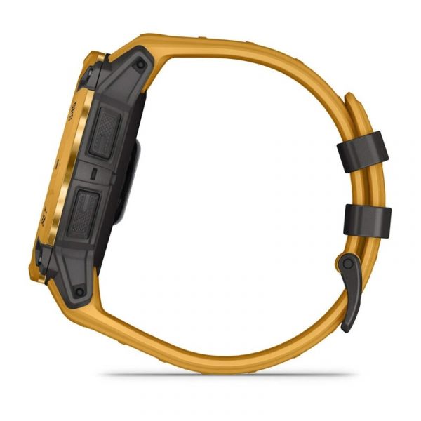 Смарт-годинник Garmin Instinct 3 50mm Solar Sunburst with Sunburst/Gray Band (010-02935-02/42)