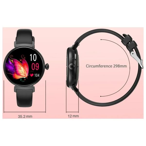 Годинник Oukitel BT30 Black with black and green belt
