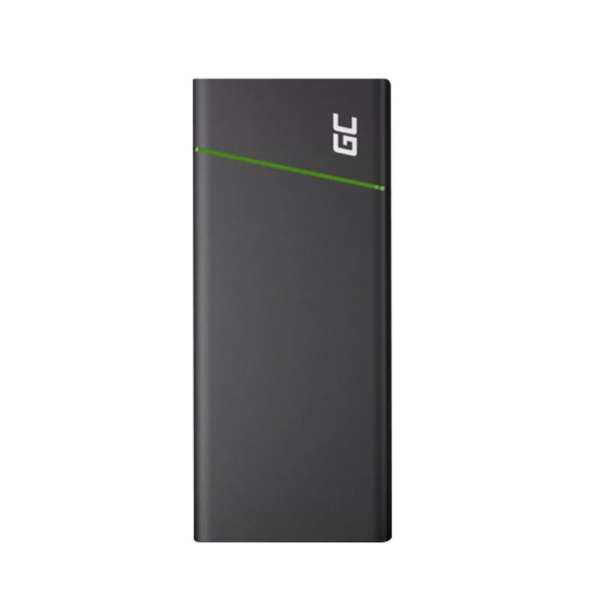 Універсальна мобільна батарея Green Cell GC PowerPlay Ultra 26800 мАч 128 W Black (PBGC04)