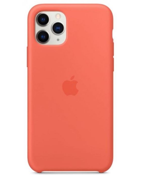 Чохол  Apple Silicone Case Clementine (Orange) (1:1) для iPhone 11
