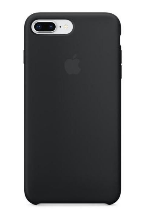 Чохол Apple Silicone Case Black for iPhone 8 Plus